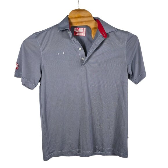 Oobe Chic Fil A Team Style Polo Shirts Medium Men's Short Sleeve Lot of 2 - Picture 2 of 7
